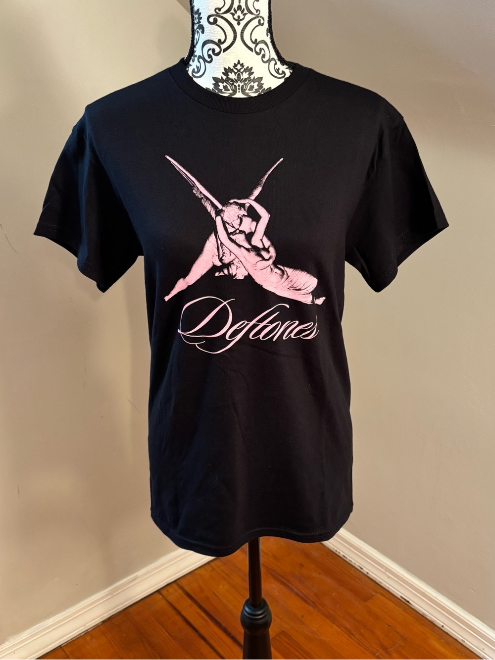 NWOT Deftones Angel Embrace Shirt Size Small Band tee Metal Music Goth Rock